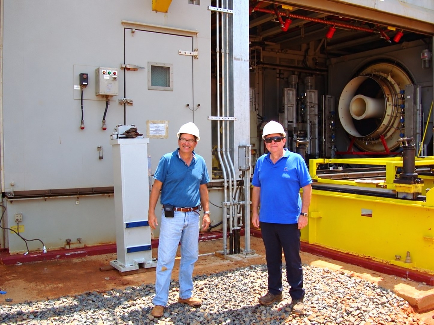 Equipo de GPA Ingeniería en campo